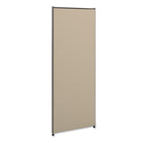 Versé Office Panel, 24w X 60h, Gray