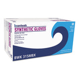 Powder-free Synthetic Vinyl Gloves, Medium, Cream, 4 Mil, 1000-carton