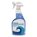 Industrial Strength Glass Cleaner With Ammonia, 32 Oz Trigger Spray Bottle