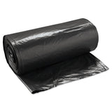 Low Density Repro Can Liners, 60 Gal, 1.2 Mil, 38" X 58", Black, 100-carton