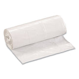 High Density Industrial Can Liners Flat Pack, 33 Gal, 16 Microns, 33 X 40, Natural, 200-carton