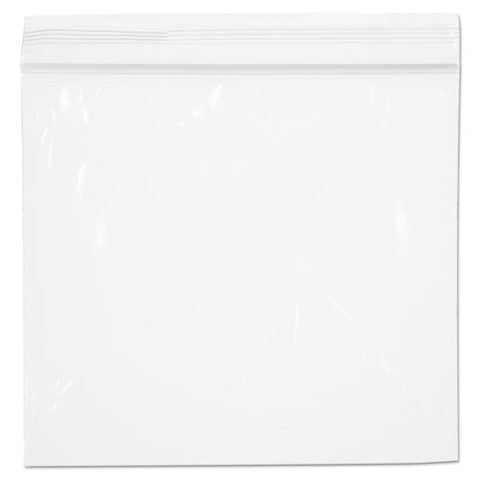 Reclosable Food Storage Bags, Sandwich, 1.15 Mil, 6.5" X 5.89", Clear, 500-box