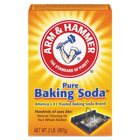 Baking Soda, 2 Lb Box, 12-carton