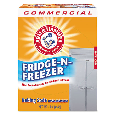 Fridge-n-freezer Pack Baking Soda, Unscented, 16 Oz, Powder