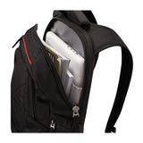 Diamond 14" Backpack, 6.3" X 13.4" X 17.3", Black