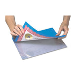 Cleer Adheer Self-adhesive Laminating Film, 2 Mil, 9" X 12", Non-glare Clear, 50-box