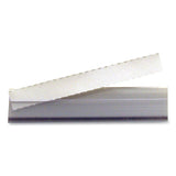 Shelf Labeling Strips, Side Load, 4 X 7-8, Clear, 10-pack