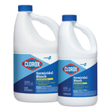 Concentrated Germicidal Bleach, Regular, 121 Oz Bottle, 3-carton