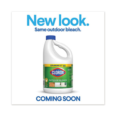 Outdoor Bleach, 81 Oz Bottle, 6-carton