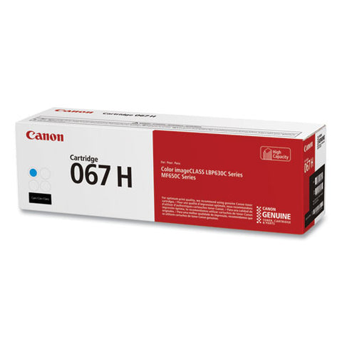 5105c001 (067h) High-yield Toner, 5,500 Page-yield, Cyan