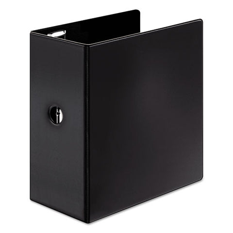 Premier Easy Open Locking Slant-d Ring Binders, 3 Rings, 5" Capacity, 11 X 8.5, Black