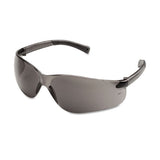 Bearkat Safety Glasses, Wraparound, Gray Lens, 12-box