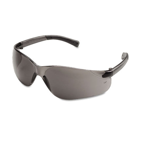 Bearkat Safety Glasses, Wraparound, Gray Lens