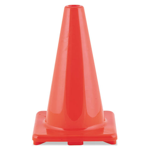 Hi-visibility Vinyl Cones, 6" Tall, Orange