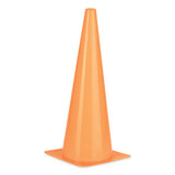 High Visibility Plastic Cones, 8 X 8