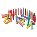 Ultimate Sidewalk Chalk, 4", 60 Assorted Colors, 64-set