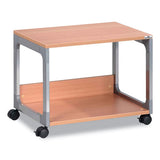 System 48 Multi-function Trolley, Metal, 2 Shelves, 23.6 X 18.7 X 17, Beech