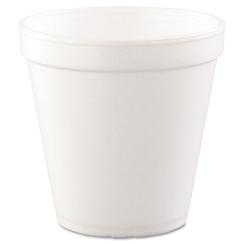 Foam Containers, 16 Oz, White, 25-bag, 20 Bags-carton