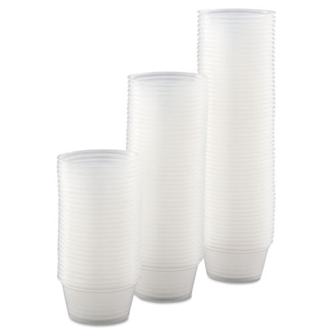 Conex Complements Polypropylene Portion-medicine Cups, 2 Oz, Clear, 125-bag, 20 Bags-carton