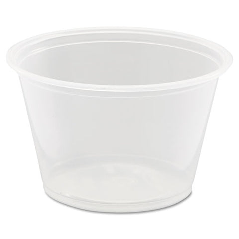 Conex Complements Polypropylene Portion-medicine Cups, 4 Oz, Clear, 125-bag, 20 Bags-carton