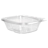 Clearpac Container, Tamper Resistant Flat Lid, 8 Oz, 4.9 X 1.4 X 5.5, Clear, 200-carton