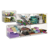 Stackable Cube Organizer, 6 X 6 X 6, Clear