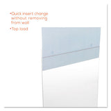 Classic Image Wall-mount Sign Holder, Portrait, 8 1-2 X 11, Clear