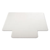 Duramat Moderate Use Chair Mat For Low Pile Carpet, 46 X 60, Wide Lipped, Clear