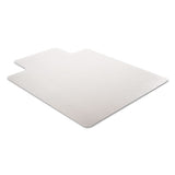 Duramat Moderate Use Chair Mat For Low Pile Carpet, 46 X 60, Wide Lipped, Clear