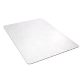 Economat All Day Use Chair Mat For Hard Floors, 45 X 53, Clear