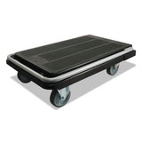 Heavy-duty Platform Cart, 500 Lb Capacity, 21 X 32.5 X 37.5, Black