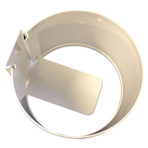 Wall Mount Holder, 6" X 6" X 4", White, 12-carton