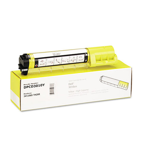 Compatible 341-3569 (3010) High-yield Toner, 4,000 Page-yield, Yellow