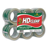 Heavy-duty Carton Packaging Tape, 3" Core, 3" X 54.6 Yds, Clear, 6-pack