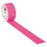 Colored Duct Tape, 3" Core, 1.88" X 15 Yds, Neon Pink