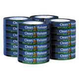 Clean Release Painter's Tape, 3" Core, 0.94" X 60 Yds, Blue, 24-carton