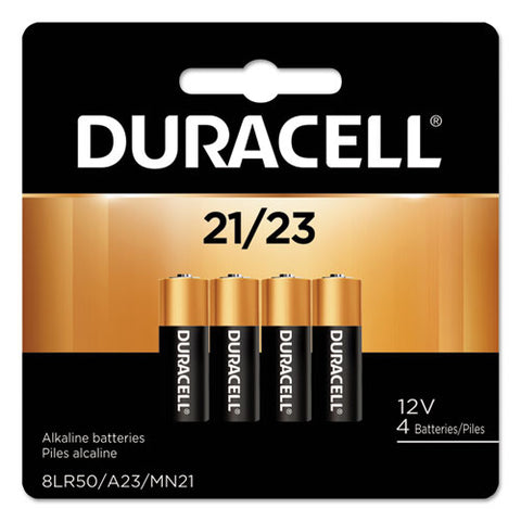 Specialty Alkaline Battery, 21-23, 12v, 4-pack