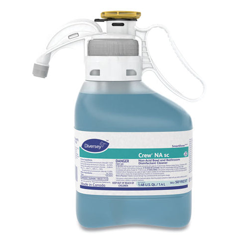 Crew Non-acid Bowl And Bathroom Disinfectant Cleaner, Floral, 47.3 Oz, 2-carton