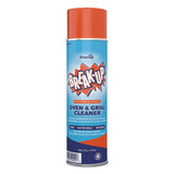 Oven And Grill Cleaner, Ready To Use, 19 Oz Aerosol Spray 6-carton