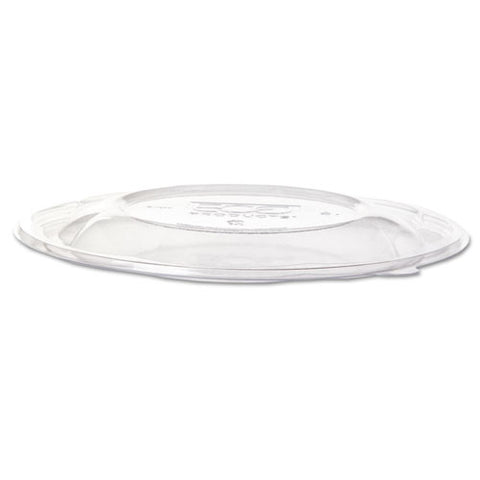 Salad Bowl Lids, Lids For 64 Oz Squat Salad Bowls, 9.5" Diameter, Clear, 300-carton