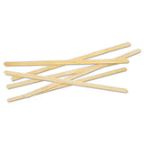 Renewable Wooden Stir Sticks - 7", 1000-pk, 10 Pk-ct