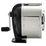 Ks Manual Classroom Pencil Sharpener, Table-wall-mount, Manual, 2.75" X 4.75" X 4.25", Black-nickel