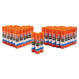 Washable School Glue Sticks, 0.24 Oz, Applies And Dries Clear, 60-box