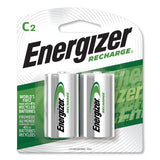 Nimh Rechargeable C Batteries, 1.2v, 2-pack