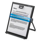 Metal Copyholder, Steel, 200 Sheet Capacity, Black