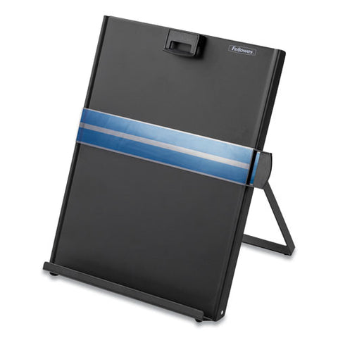 Metal Copyholder, Steel, 200 Sheet Capacity, Black