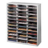 Literature Organizer, 36 Sections Letter, 29 X 11 7-8 X 34 11-16, Dove Gray