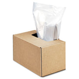 Shredder Waste Bags, 50 Gal Capacity, 50-carton