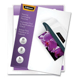 Imagelast Laminating Pouches With Uv Protection, 3 Mil, 9" X 11.5", Clear, 25-pack