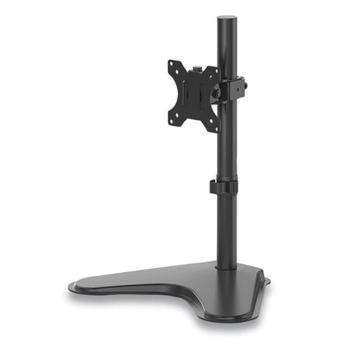 Professional Series Single Freestanding Monitor Arm, For 32" Monitors, 11" X 15.4" X 18.3", Black, Supports 17 Lb